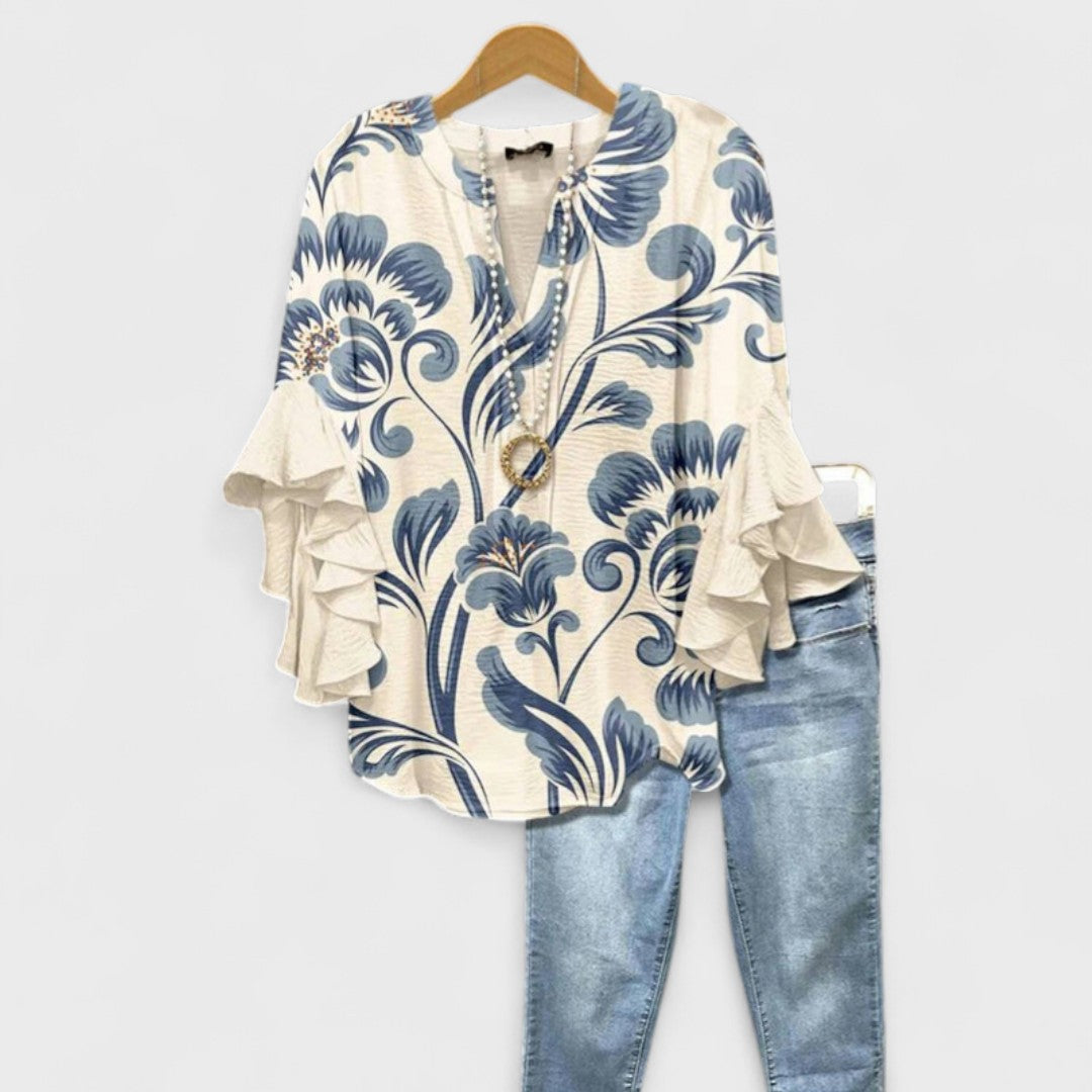 Toinette elegant blouse for women | Versatile -2