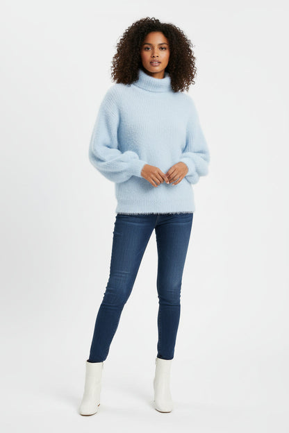 Loose-fit knit wool jumper for women | Aurelia -1
