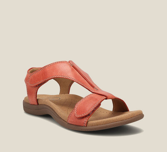 Orthopedic leather comfort sandals for women | Rinah -1