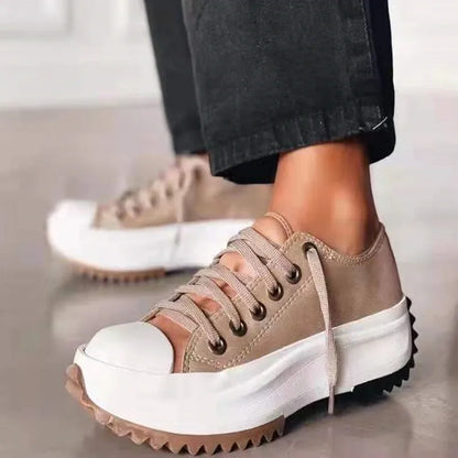 Aurelle Melody bold platform trainers for women