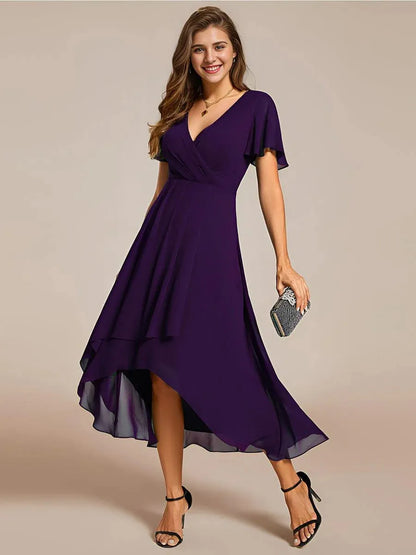 Elegant flowy dress for women | Amara -7
