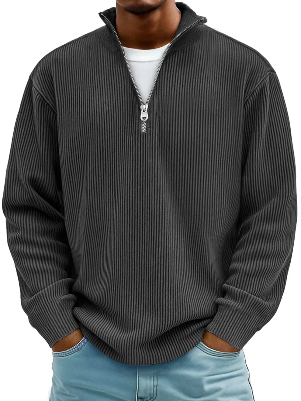 Trendy stylish everyday pullover jumper for men | Calixto -4