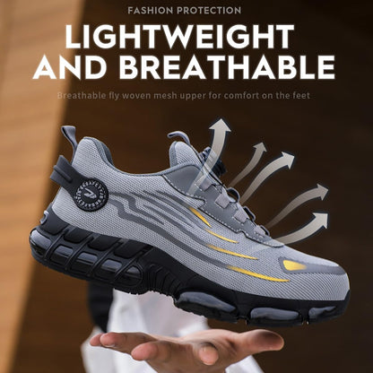 Steelguard ultra-light durable safety shoes for men -5