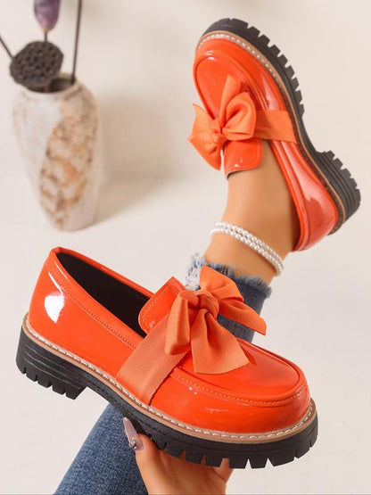 Artisan loafers with bow detail for women | Chelsea