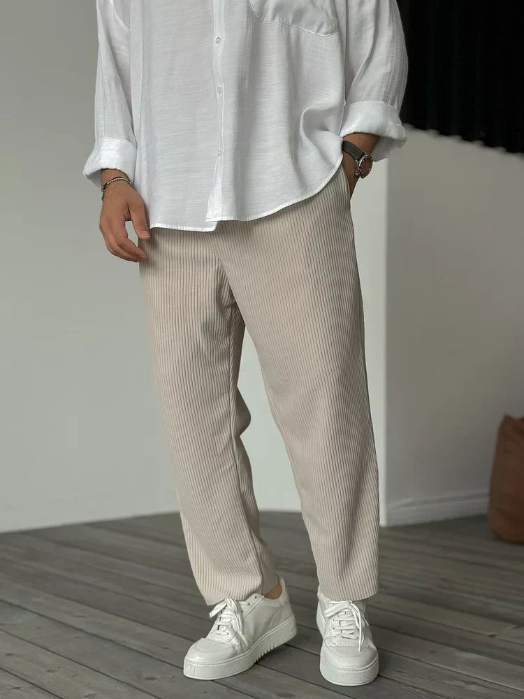 Smart pleated trousers for men | Samuel -1