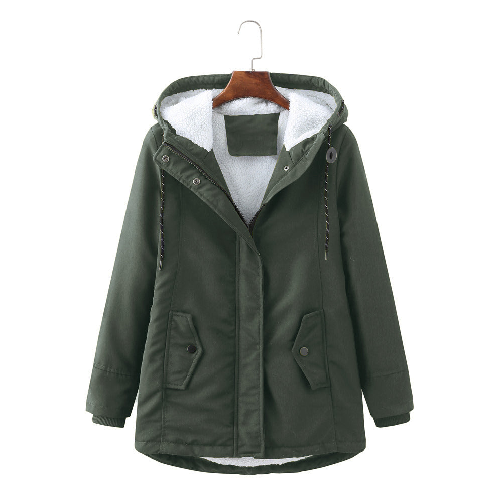 Cosy hooded everyday jacket for women | Lyra -8