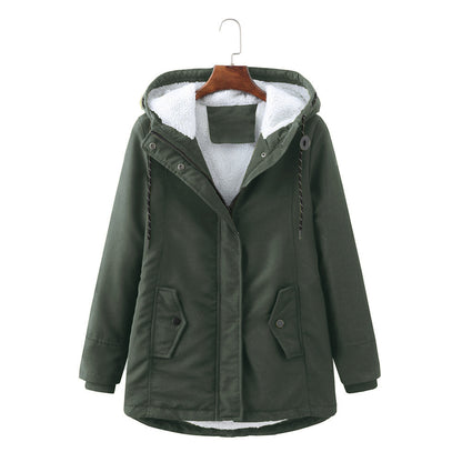 Cosy hooded everyday jacket for women | Lyra -8
