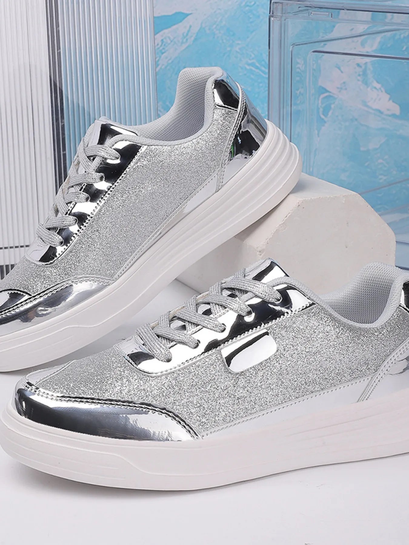 Trainers marche plateforme shoes casual for women | Carine -6