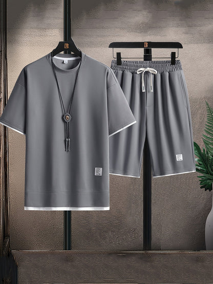 Waffle knit lounge set for men | Ardent -1
