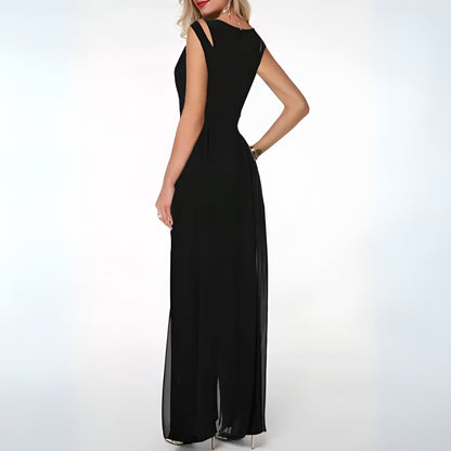 Relaxed elegant jumpsuit for women | Mikky -2