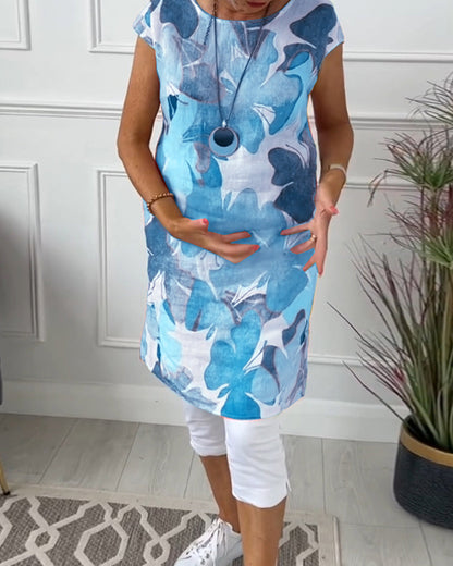 Casual relaxed floral everyday dress for women | Ingrid -10