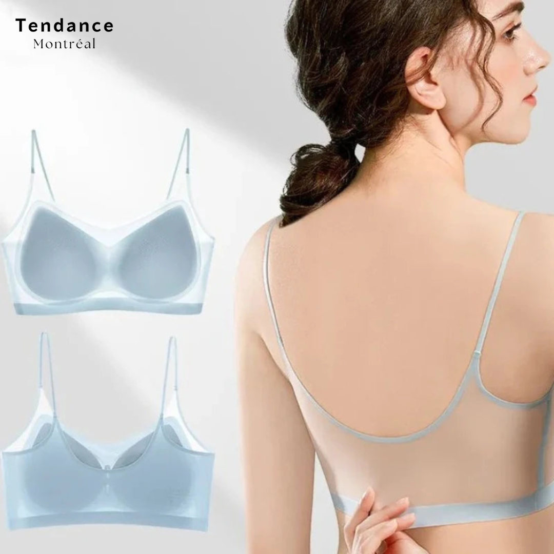 Aurelle soft seamless support bra for women