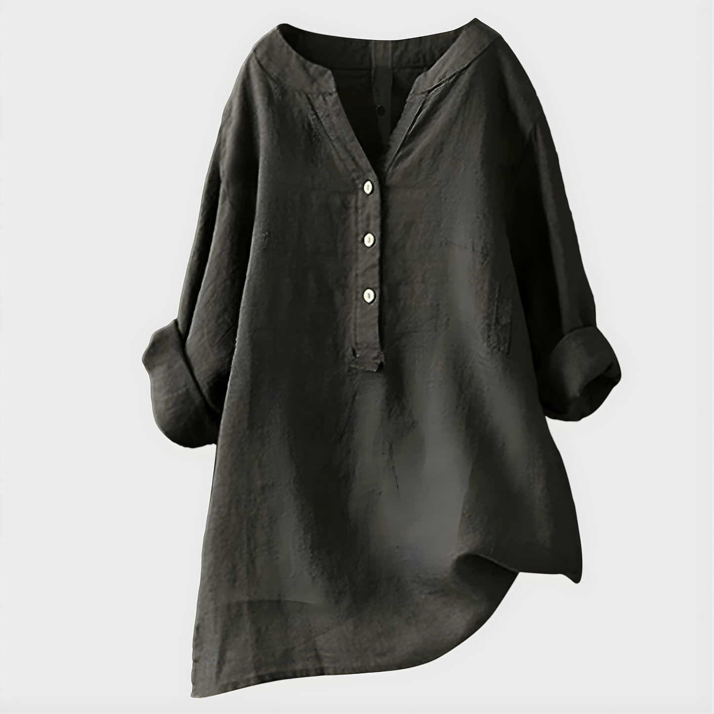 Elegant V-neck blouse for women | Virelle