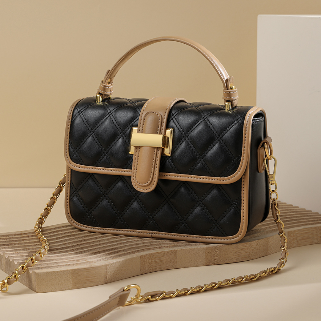 Chic quilted handbag for women | Briar Finch -7