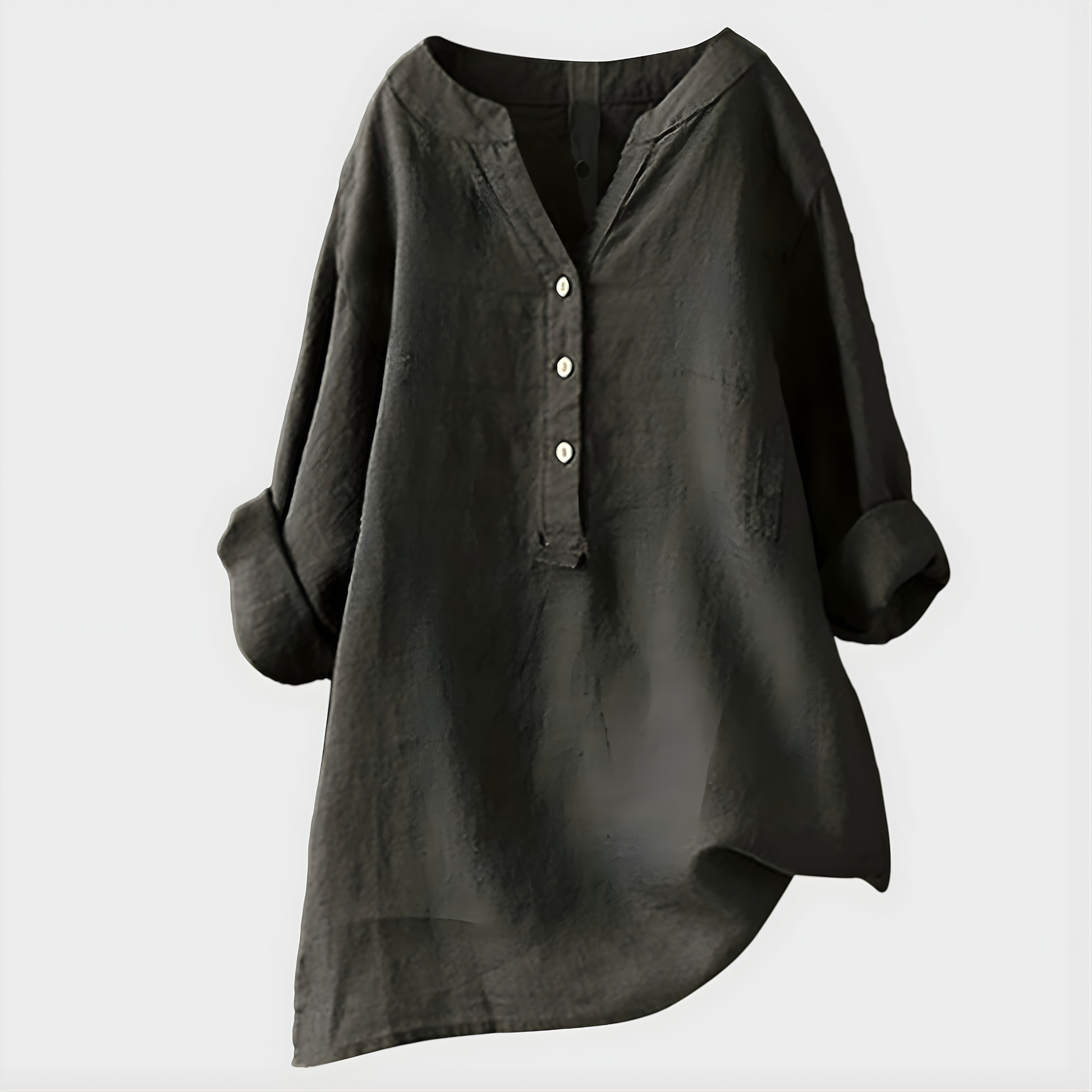 Elegant V-neck blouse for women | Veronique -7
