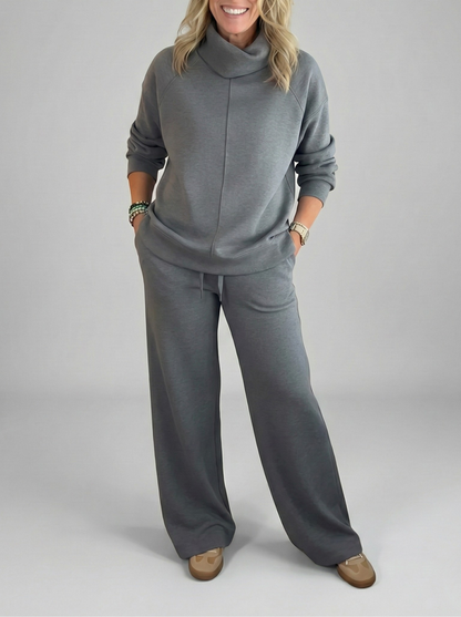 Soft elegant everyday co-ord set for women | Cecilia -9