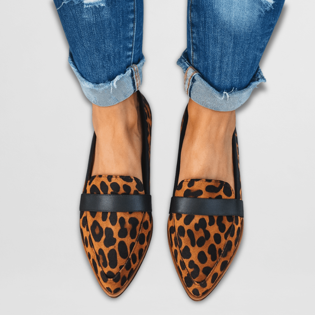 Orthopedic soft suede loafers for women | Helena -4