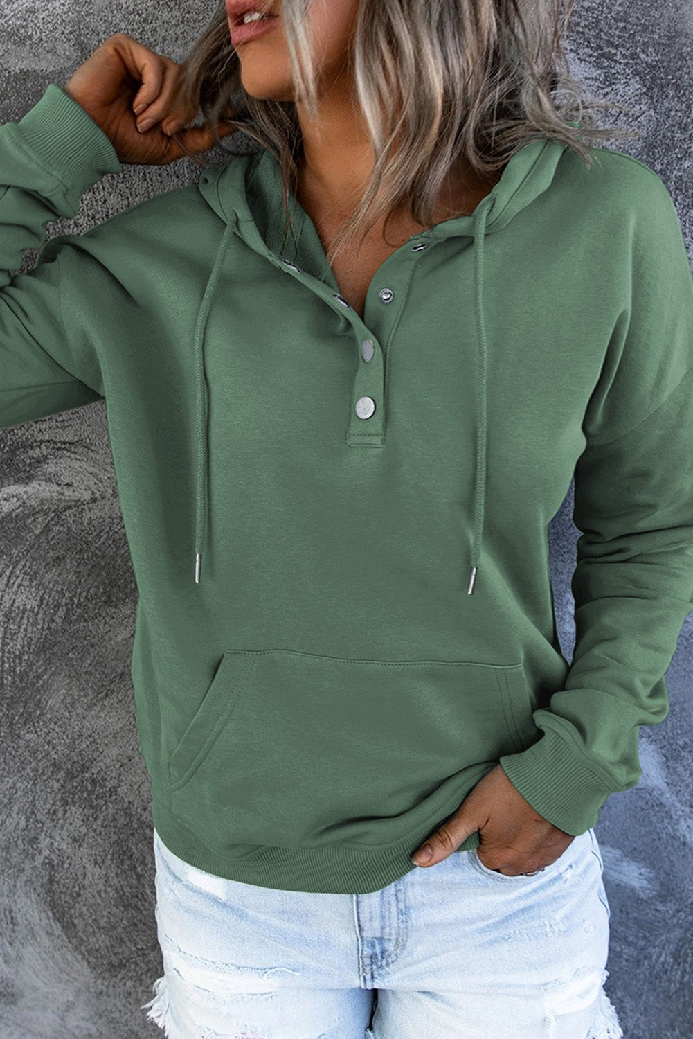 Cosy hooded jumper for women | Amara -23