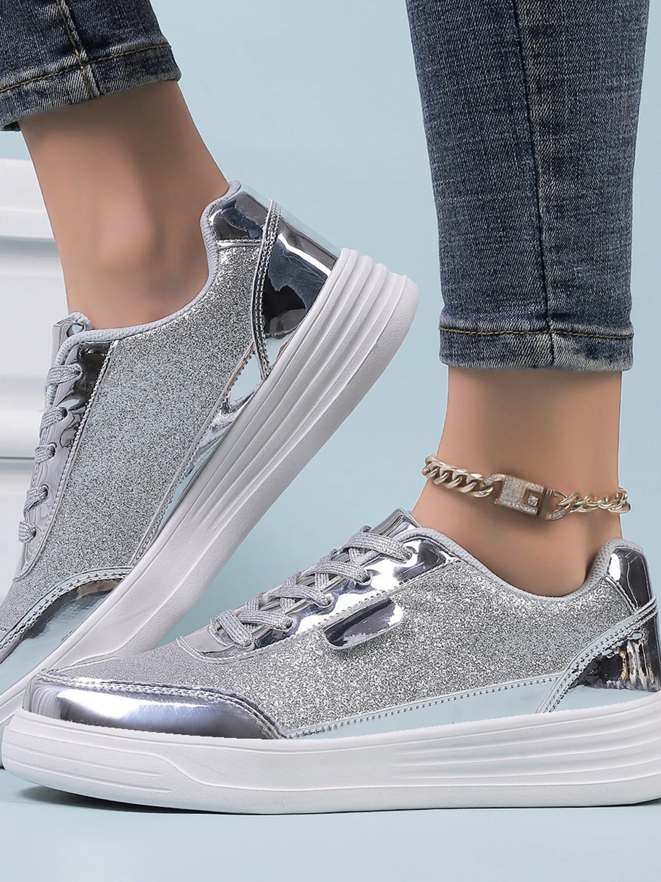 Trainers marche plateforme shoes casual for women | Carine -7