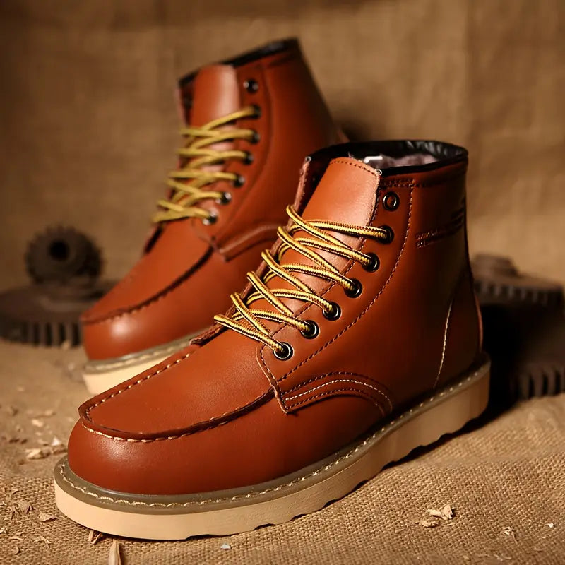 Retro boots with classic silhouette for men | Harrison