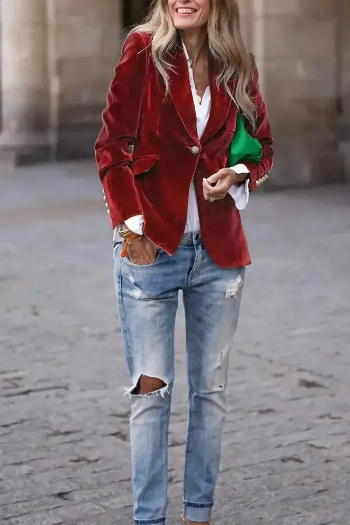 Blazer chic elegant for women | Classique -16