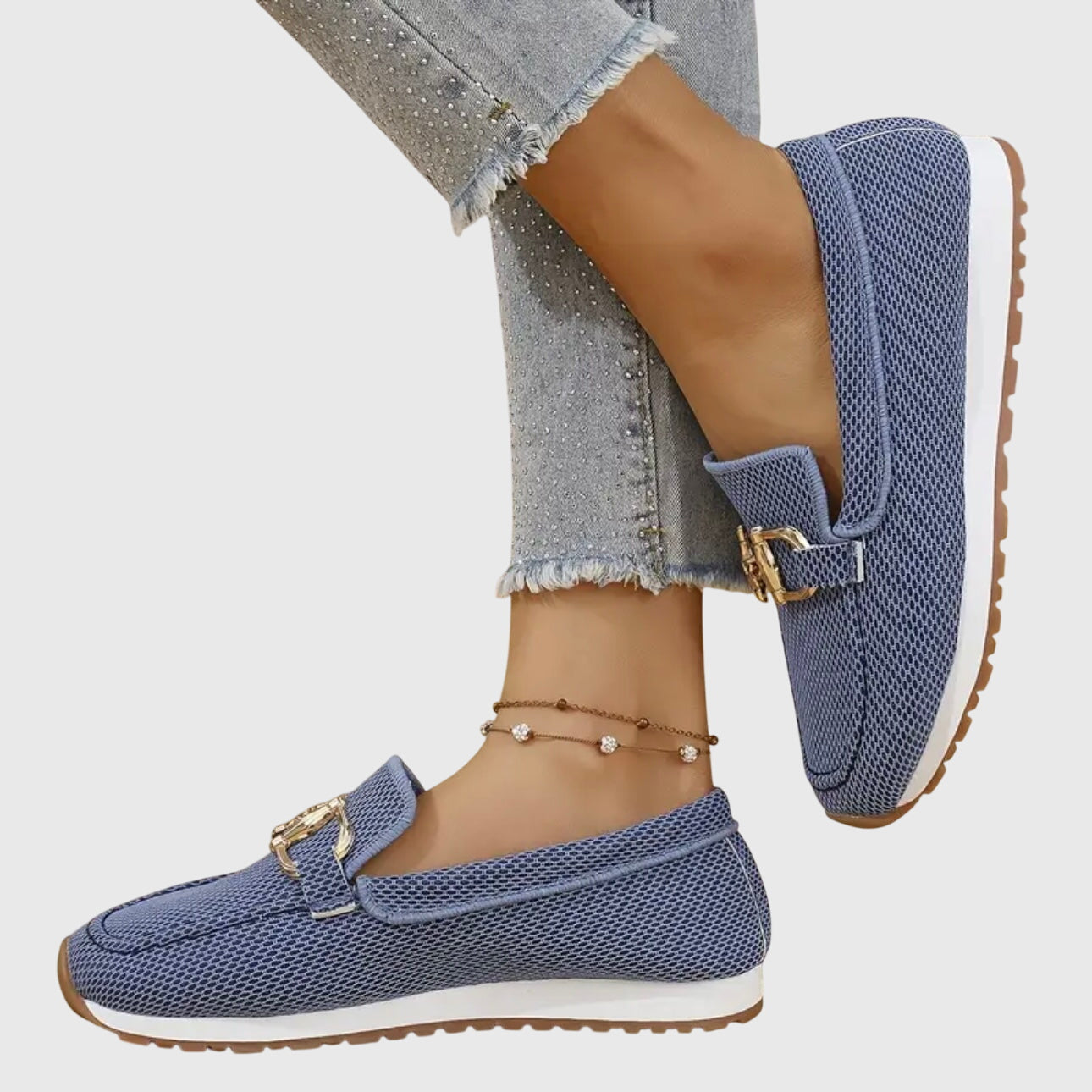 Classic orthopaedic loafer sneakers for women | Selene -8