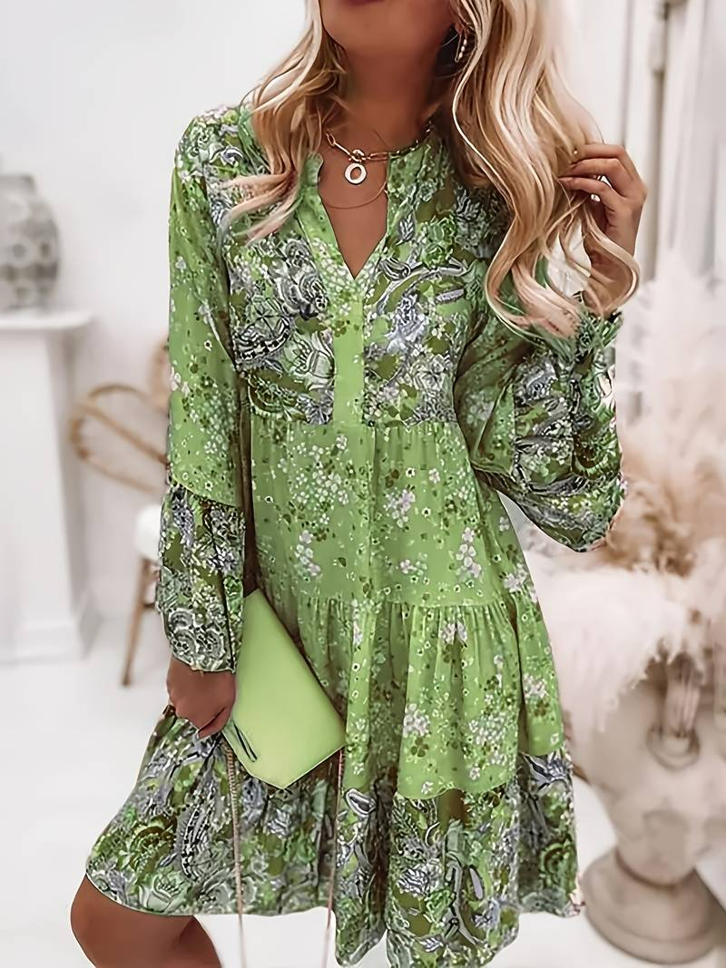 Elegant bohemian dress for women | Adeena -2