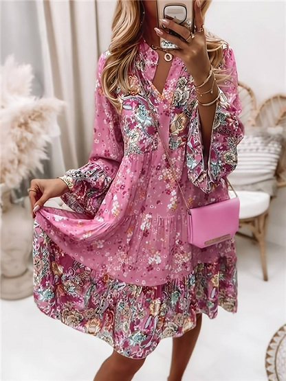 Elegant bohemian dress for women | Adeena -1