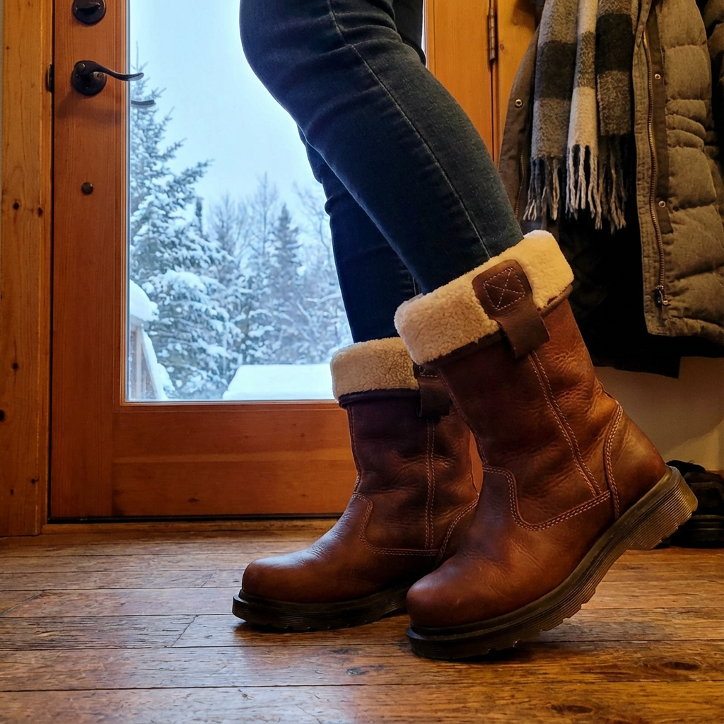 Cosy fur-lined warm winter boots for women | Valerie -5