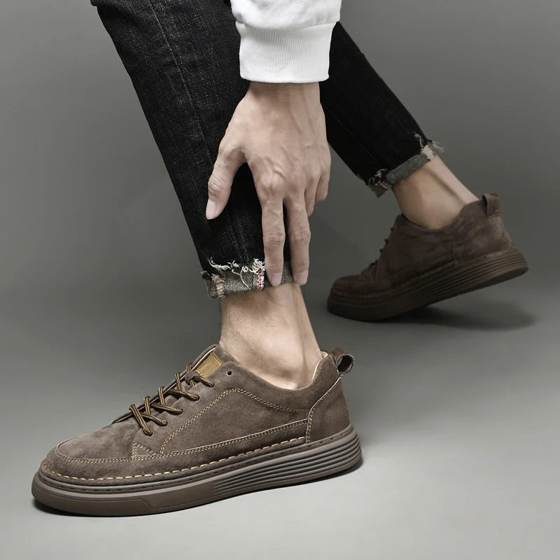 Leather shoes boots for men | Diego -6