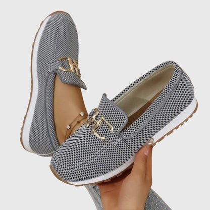 Classic orthopaedic loafer sneakers for women | Selene -9