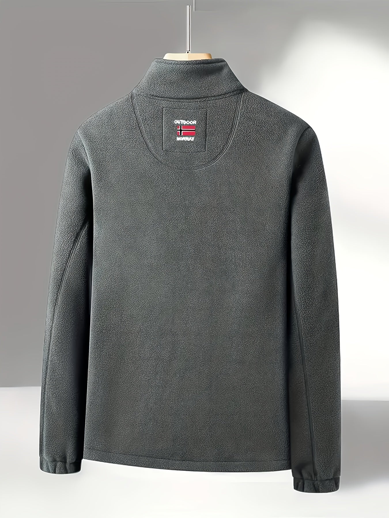 Outdoor performance fleece jacket high coat for men | Rowan -21