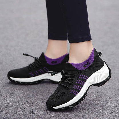 Lightweight trainers orthopaedic for women | Confort Léger -1
