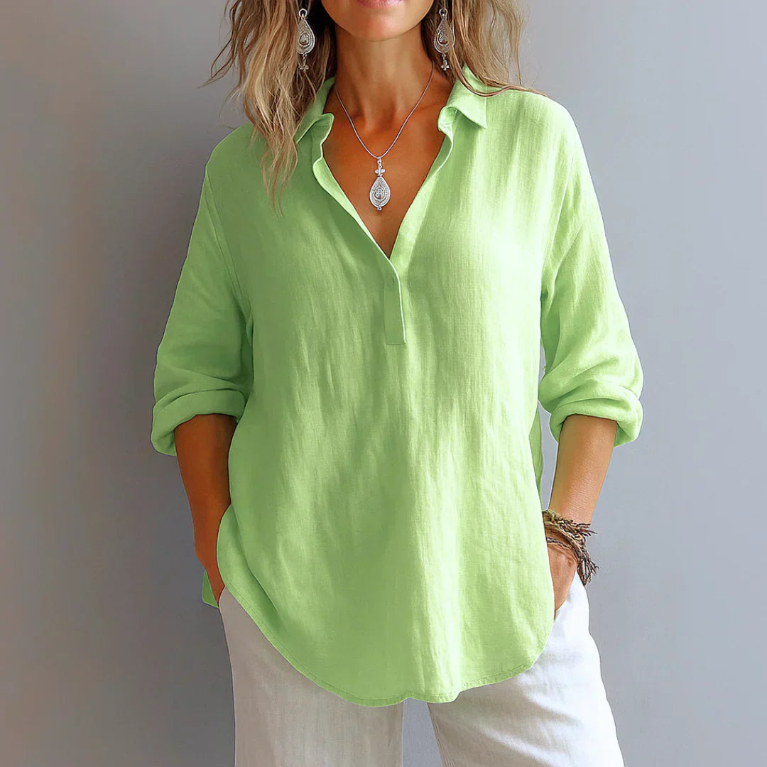 Elegant flow blouse for women -2