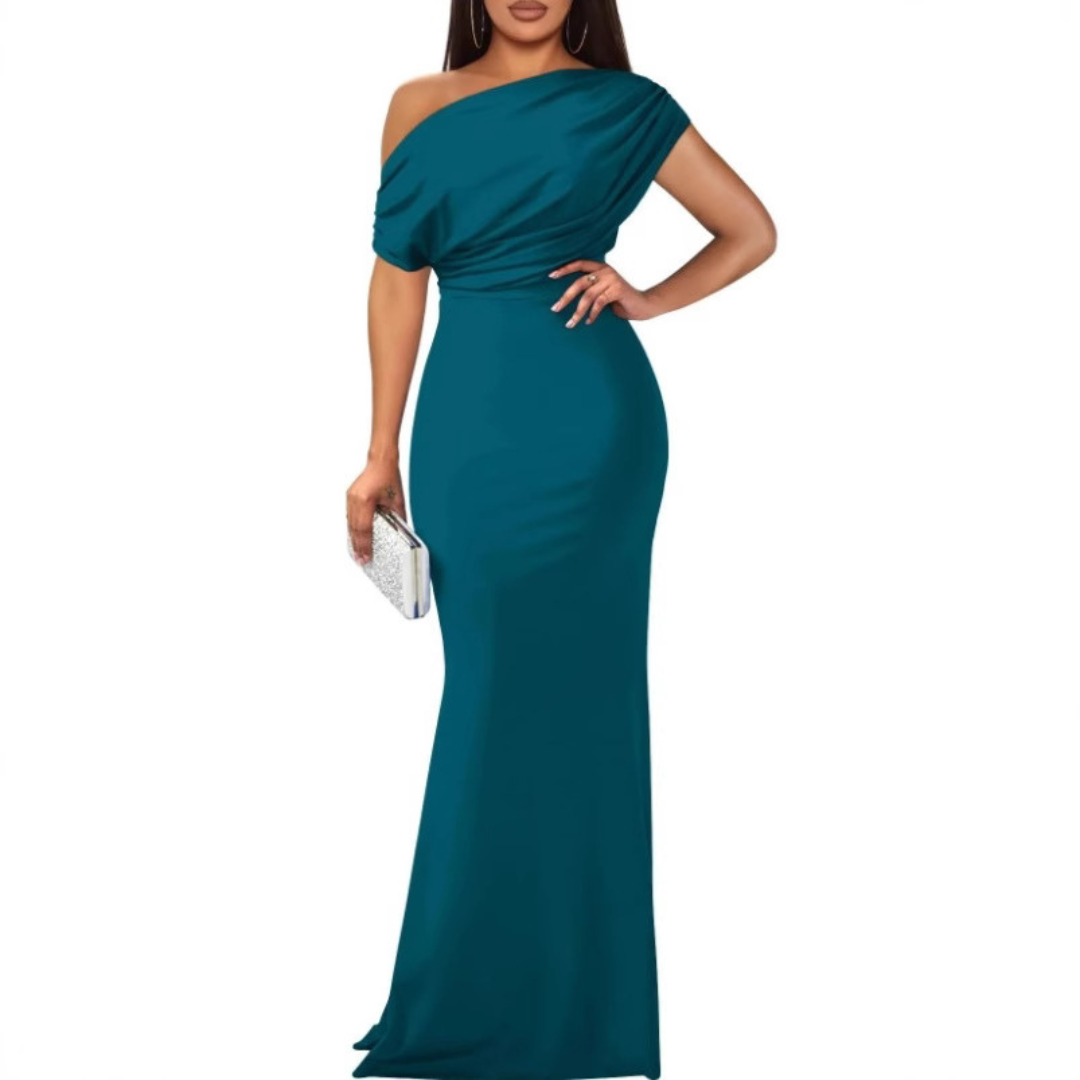 Elegant bodycon maxi party dress for women | Noemia -8