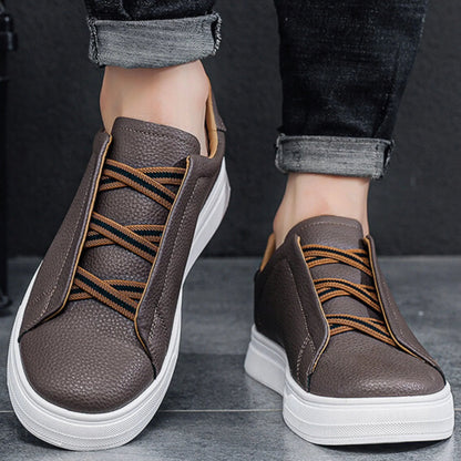 Classic leather everyday trainers for men | Vera -5