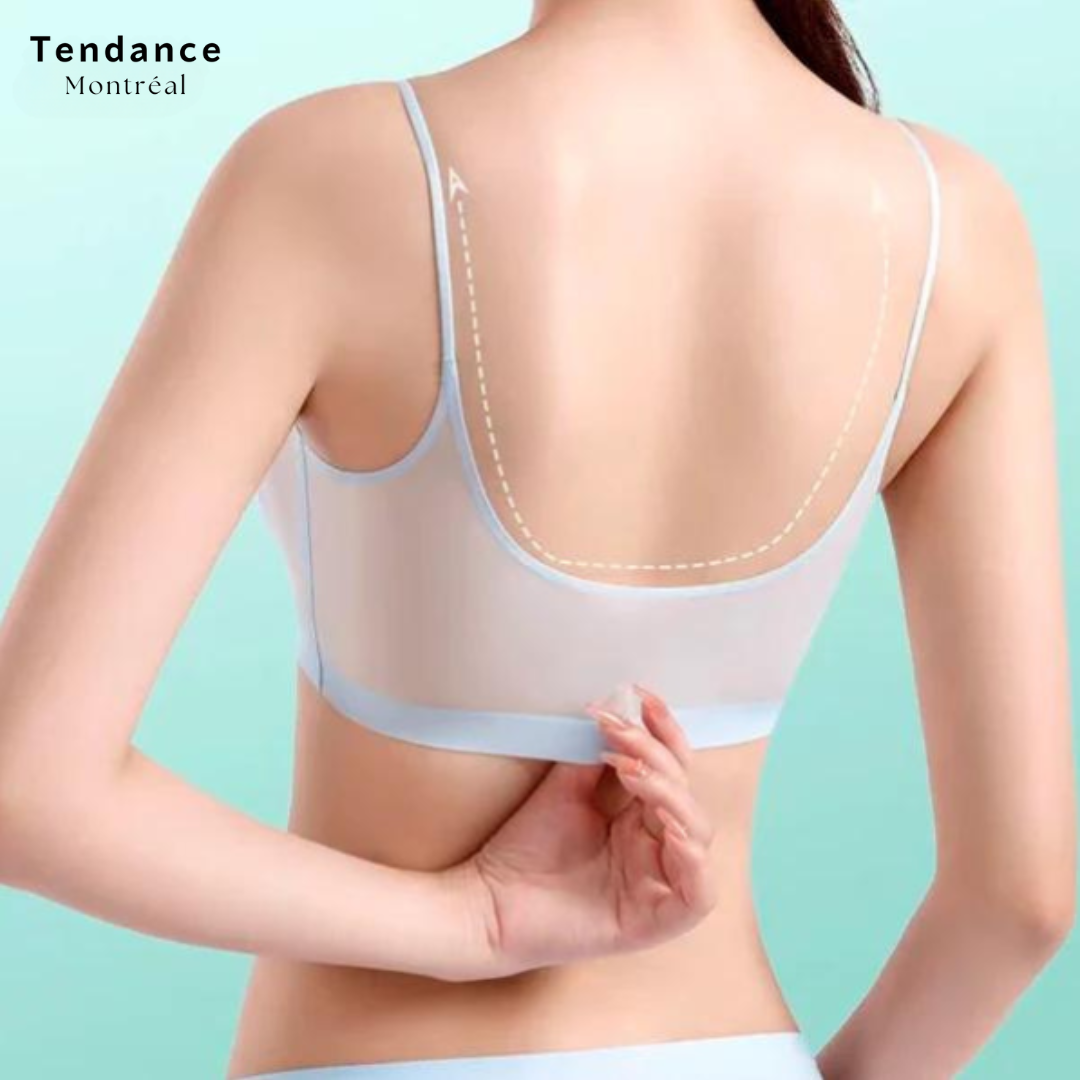 Aurelle soft seamless support bra for women