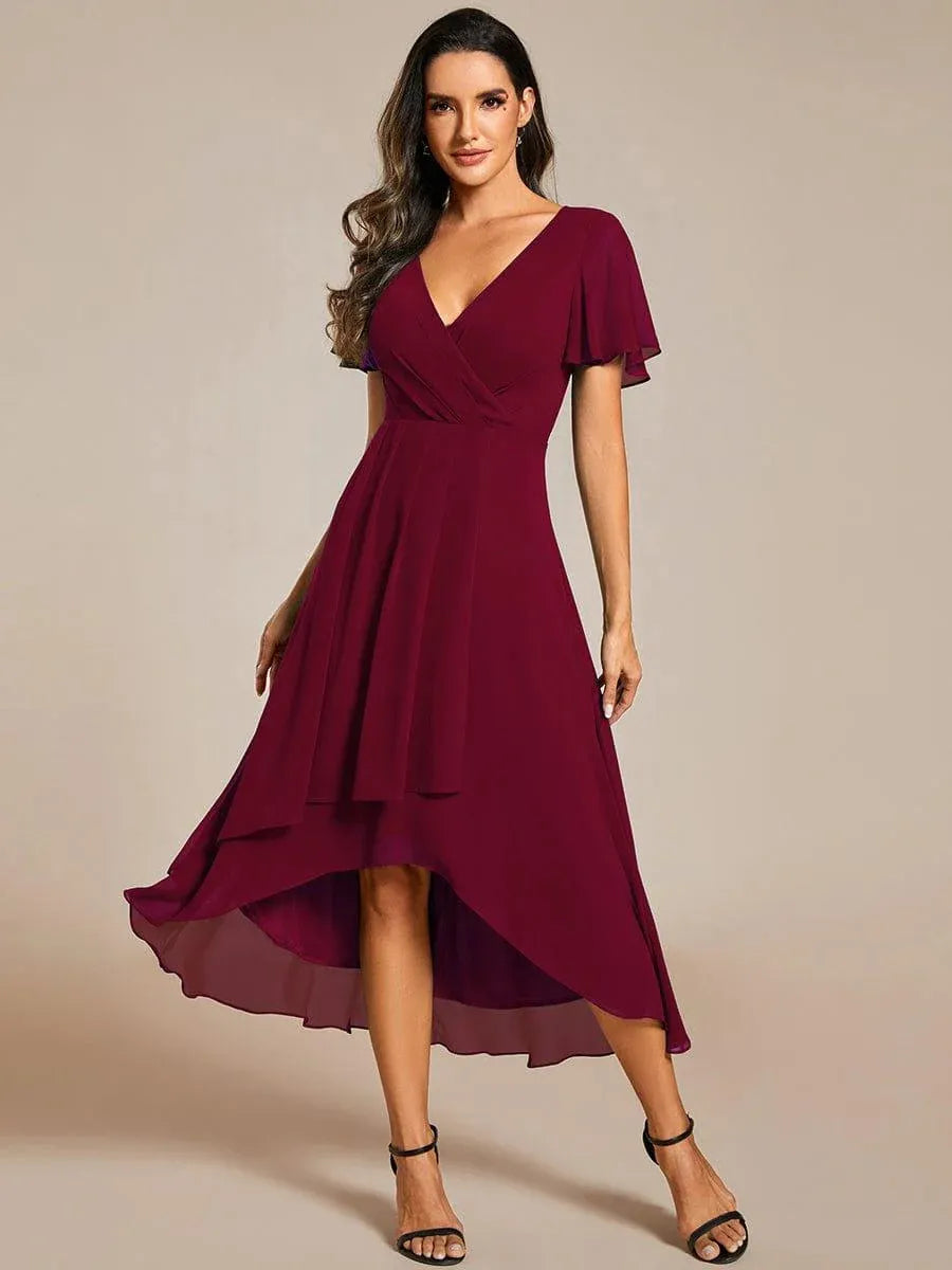 Elegant flowy dress for women | Amara -9