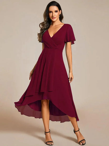 Elegant flowy dress for women | Amara -9