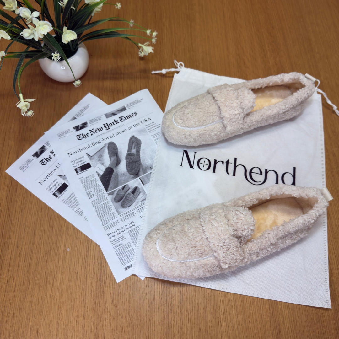 Cosy elegant winter loafers for women | Selene -5