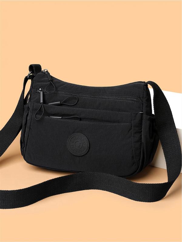 Multi-pocket zipper crossbody bag for women | Mia -3