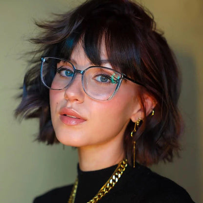 Flash diamond everyday reading glasses for women -8