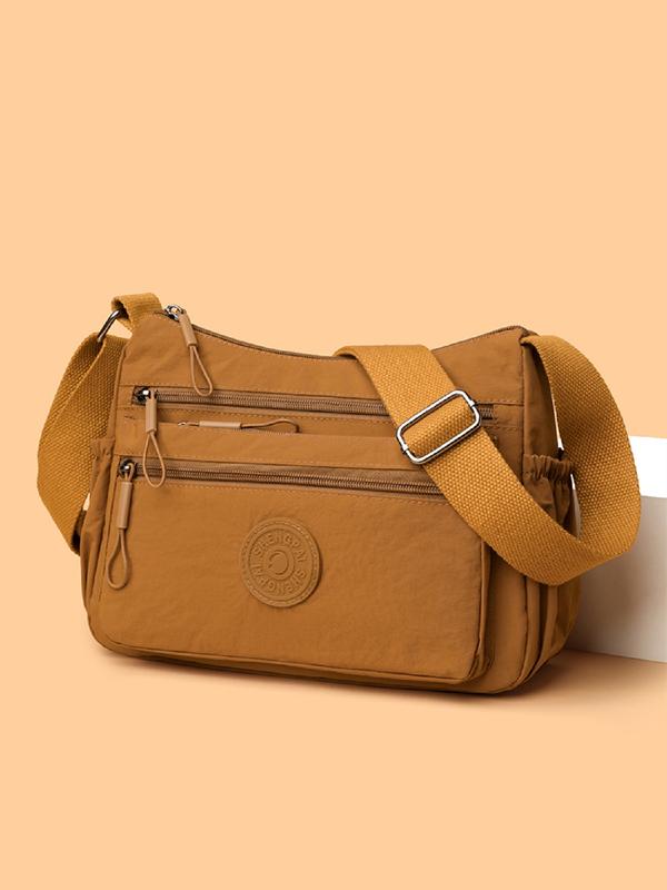 Multi-pocket zipper crossbody bag for women | Mia -7
