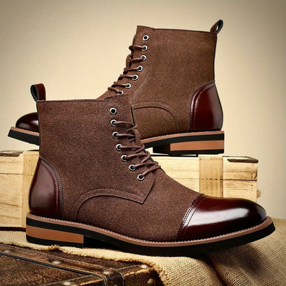 Classic oxford leather dress boots for men | Oliver Ashford -4