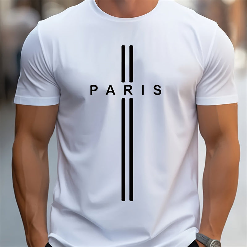 Classic t-shirt ville for men | Hugh -2