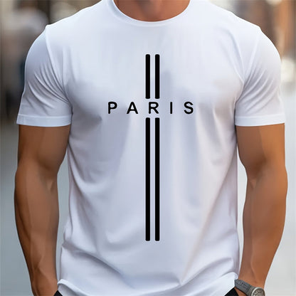 Classic t-shirt ville for men | Hugh -2