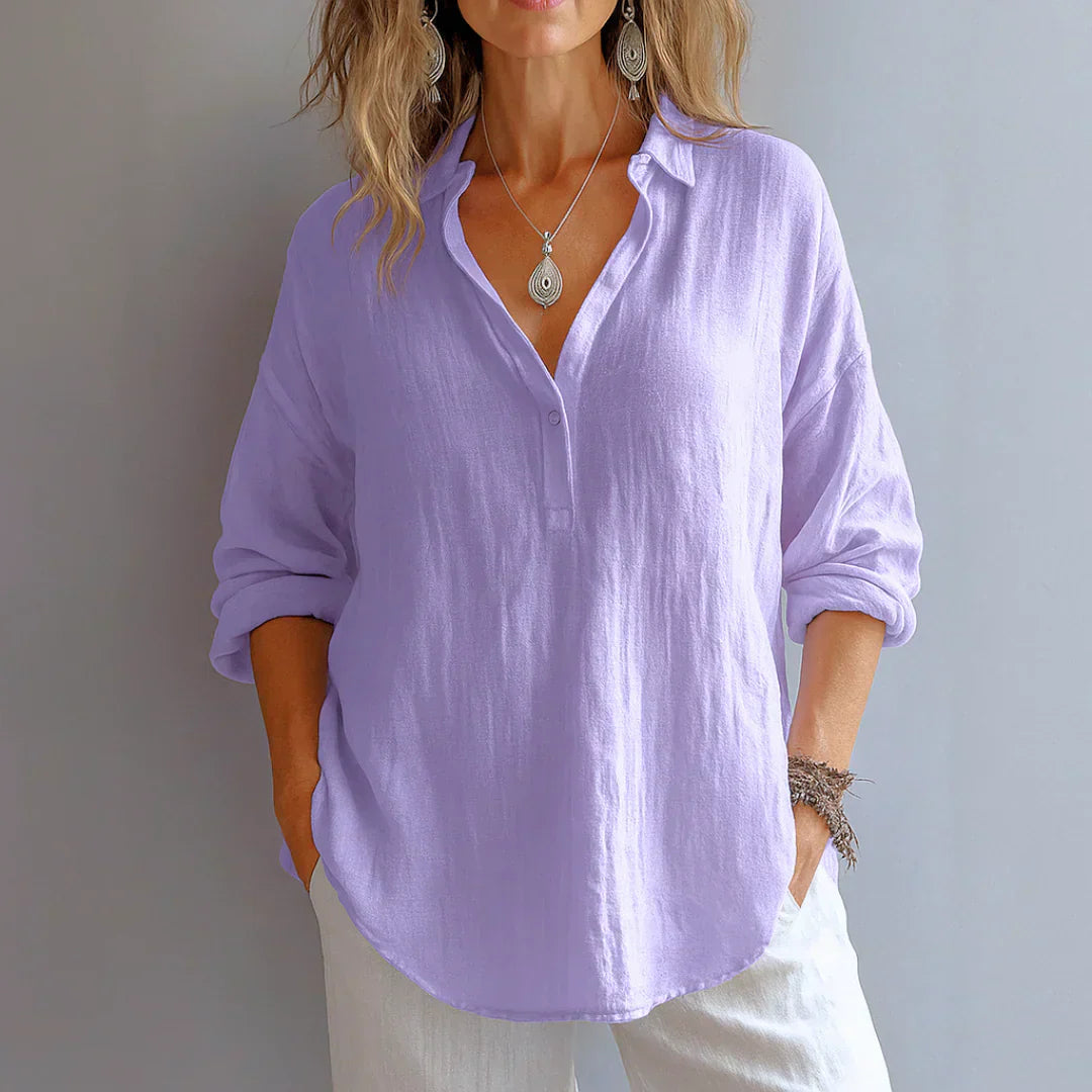 Elegant flow blouse for women -1