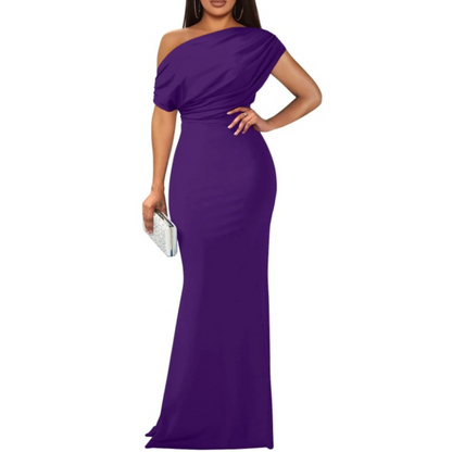Elegant bodycon maxi party dress for women | Noemia -9
