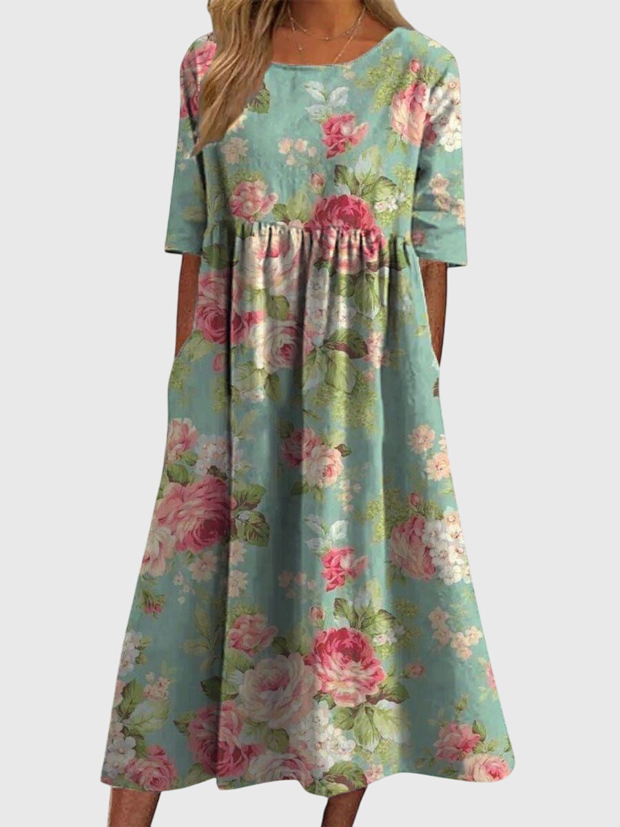 Elegant flowing dress for women -2