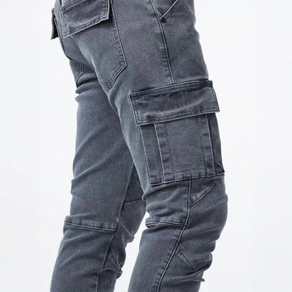 Classic cargo denim everyday jeans for men | Ferran -7
